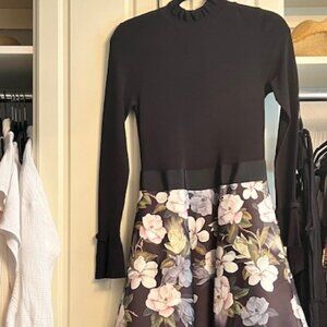 Ted Baker Nerida Opal Print Skirted Dress